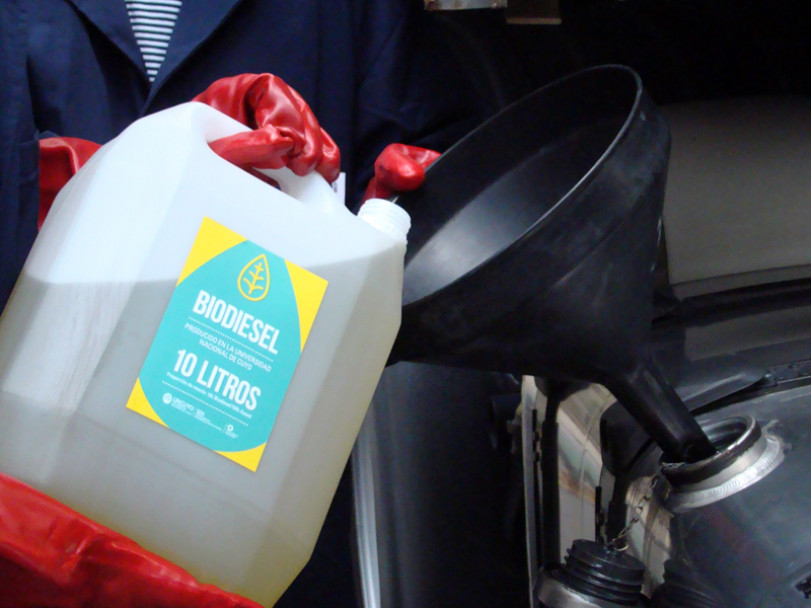 imagen Los carros de las reinas utilizaron biodiesel producido en la Universidad