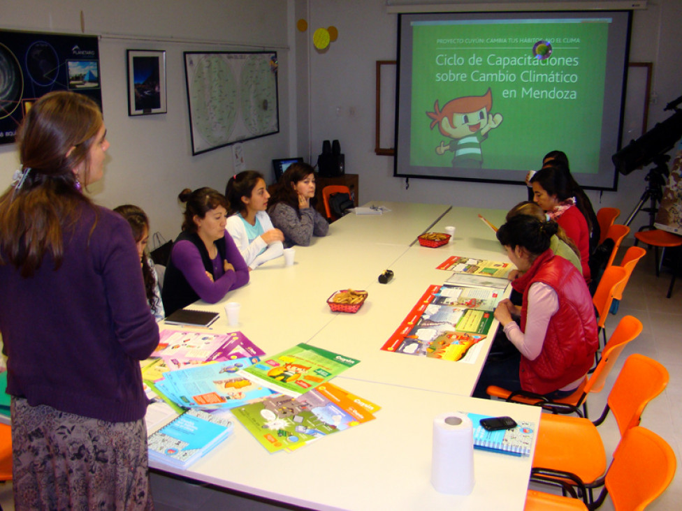 imagen Finalizó en Malargüe el primer curso del Ciclo de Capacitaciones sobre Cambio Climático 