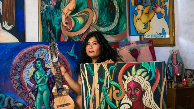imagen Realizarán un conversatorio sobre arte y feminismo con la artista plástica Cristina Pérez