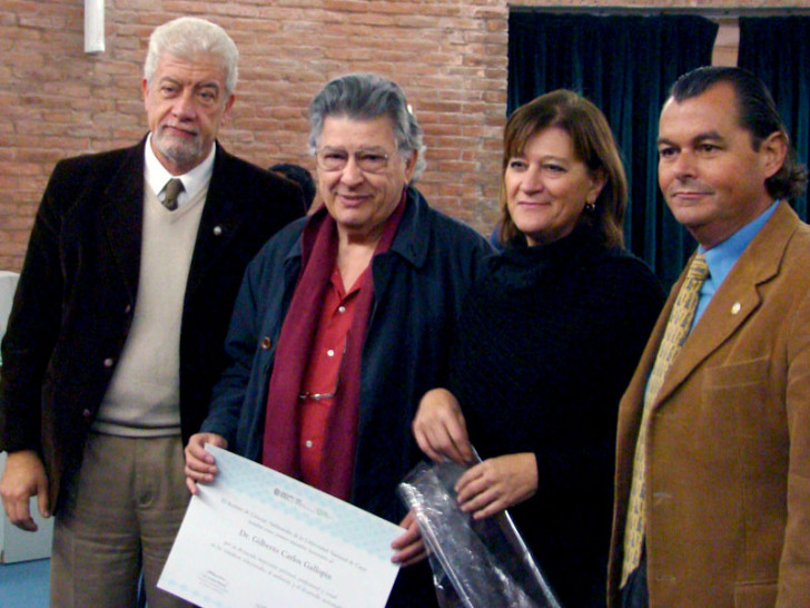 imagen El ICA designó "primer miembro honorario" al ecólogo Gilberto Gallopín. 