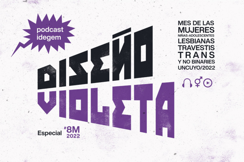 imagen Podcast IDEGEM: 8M - Diseño Violeta