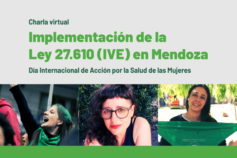 imagen Realizarán una charla sobre la implementación de la 27.610 en Mendoza