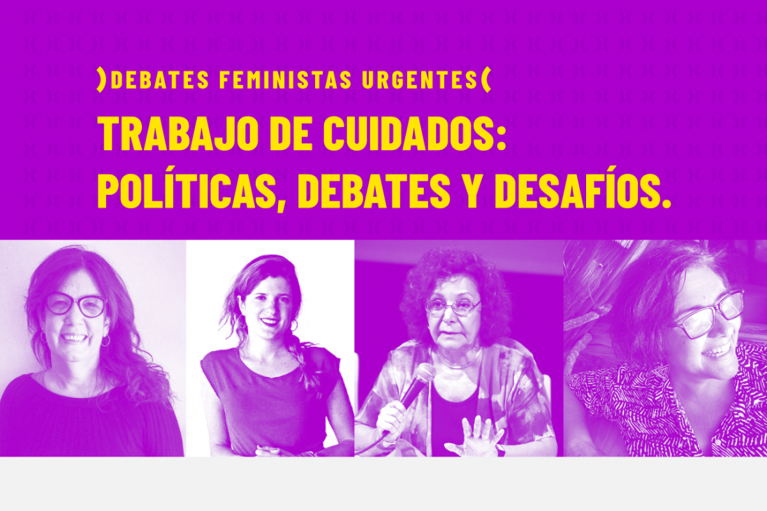 imagen Realizarán una charla sobre el "Trabajo de cuidados: políticas, debates y desafíos"