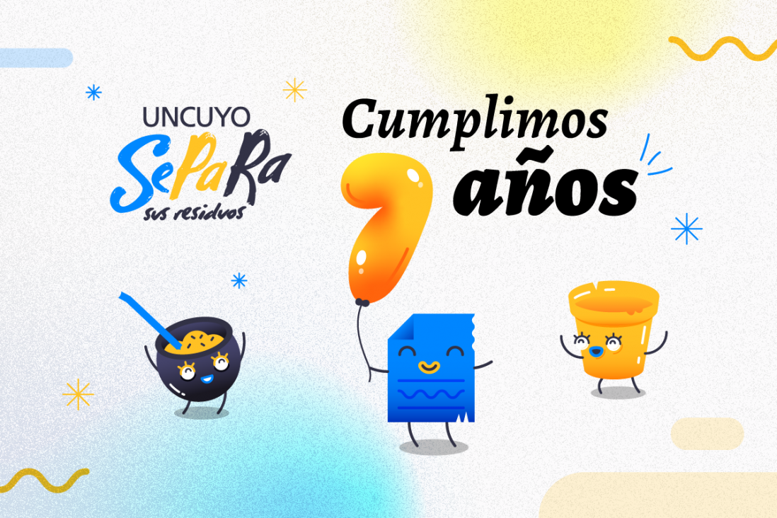 imagen UNCUYO Separa sus residuos cumple 7 años