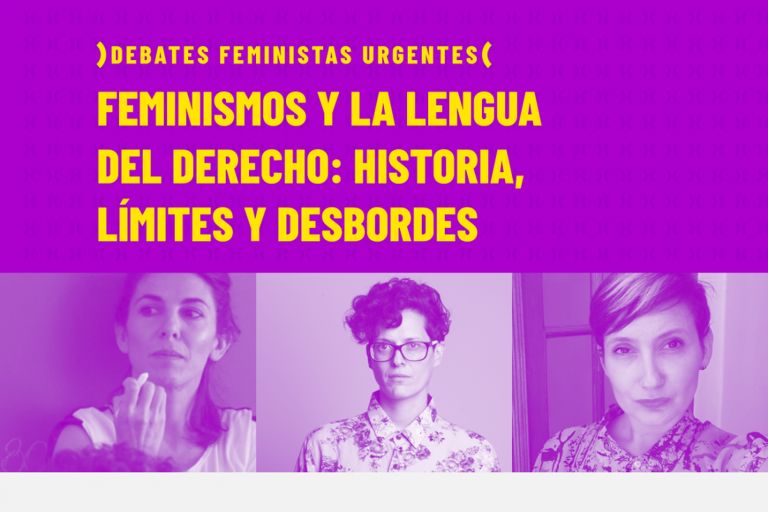 imagen Charla: "Feminismos y la lengua del derecho: Historia, límites y desbordes"