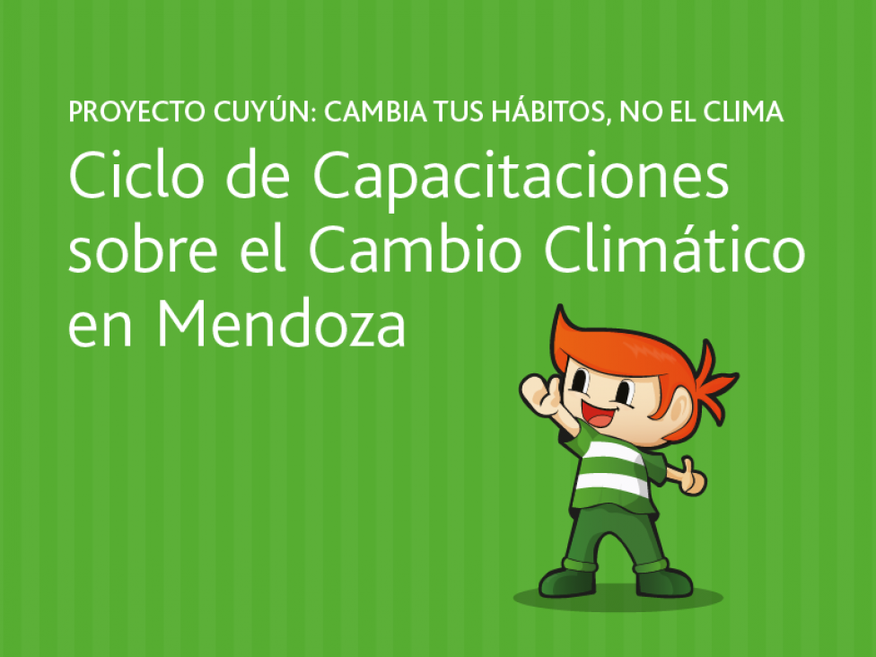 imagen Presentarán el ciclo de capacitaciones sobre Cambio Climático