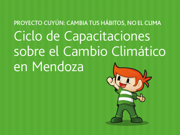 imagen Ciclo de Capacitaciones sobre el Cambio Climático en Mendoza