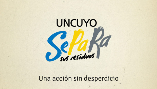 imagen Presentarán campaña de comunicación: UNCUYO Separa sus Residuos