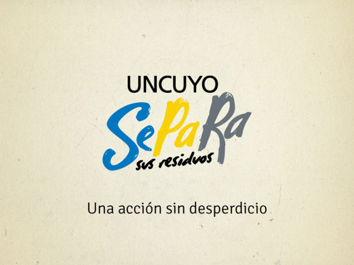 imagen Presentarán campaña de comunicación: UNCUYO Separa sus Residuos