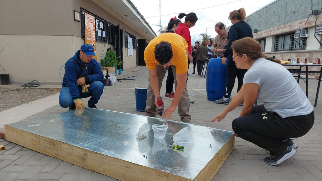 imagen Capacitan sobre energías renovables en el departamento de Lavalle