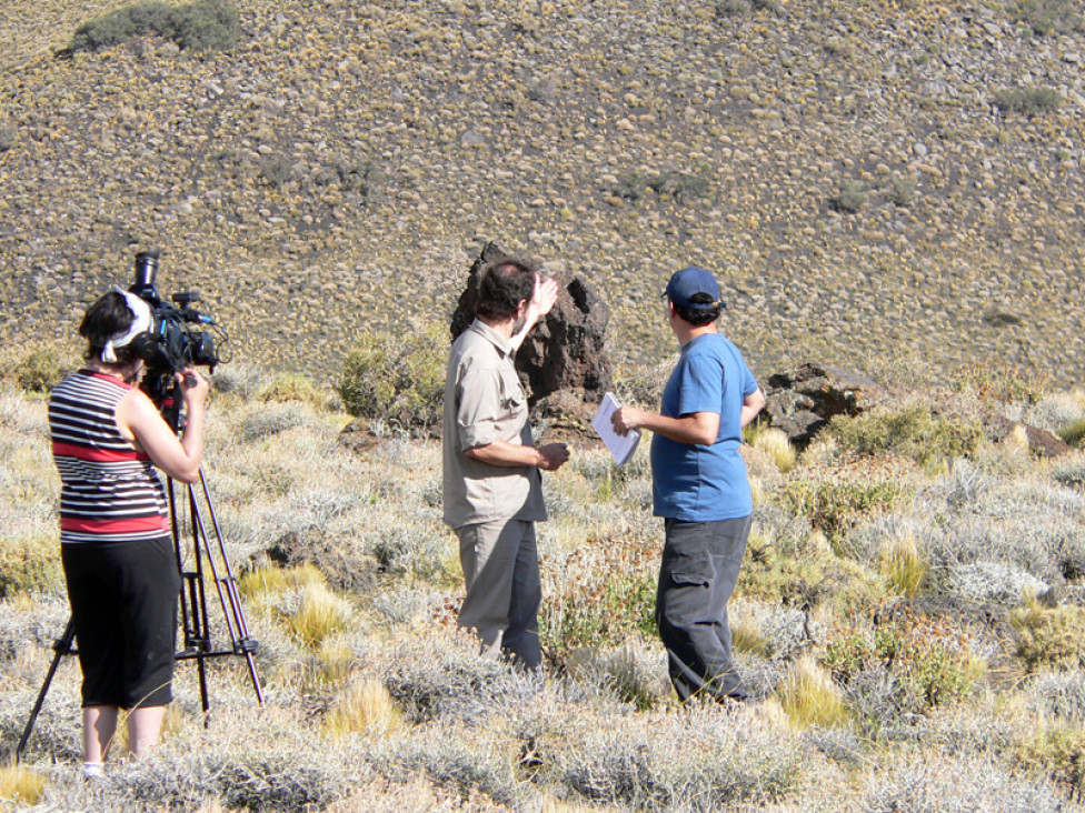 imagen Producen documental sobre el volcán Peteroa y Payunia