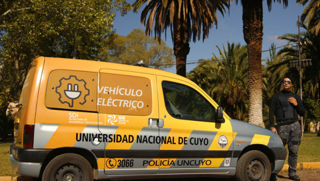 imagen Presentarán vehículo eléctrico para vigilancia policial en la UNCuyo