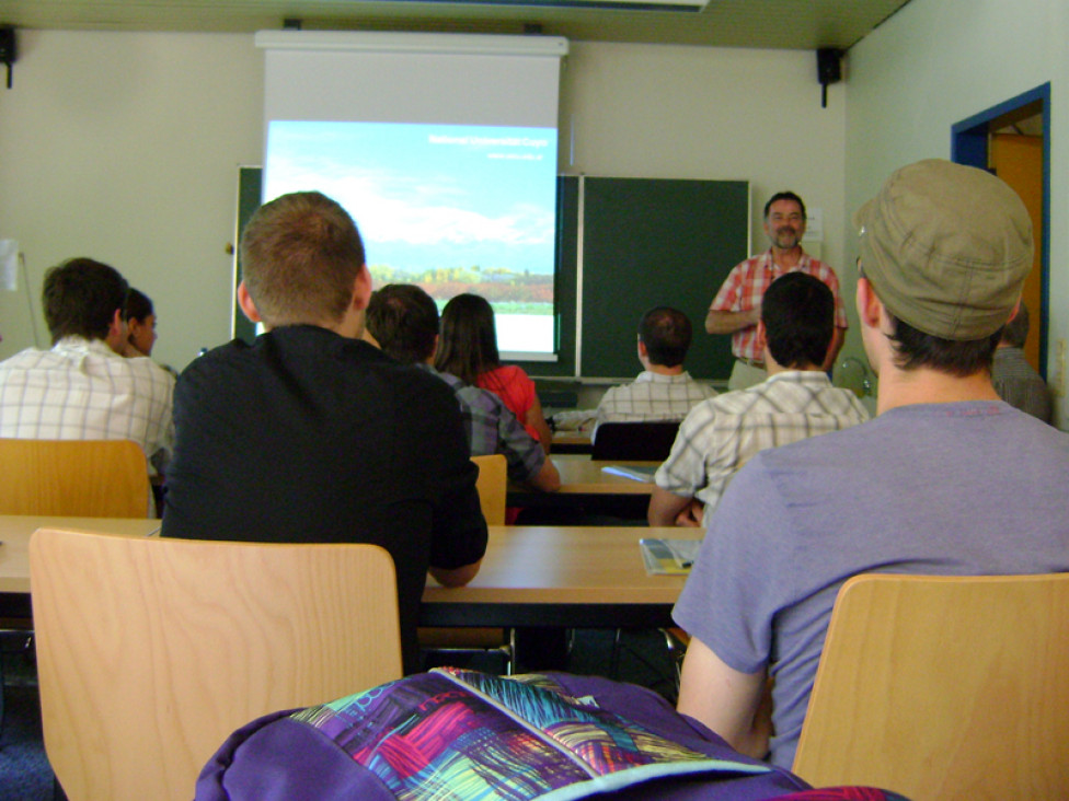 imagen Estudiantes alemanes visitaron la UNCUYO