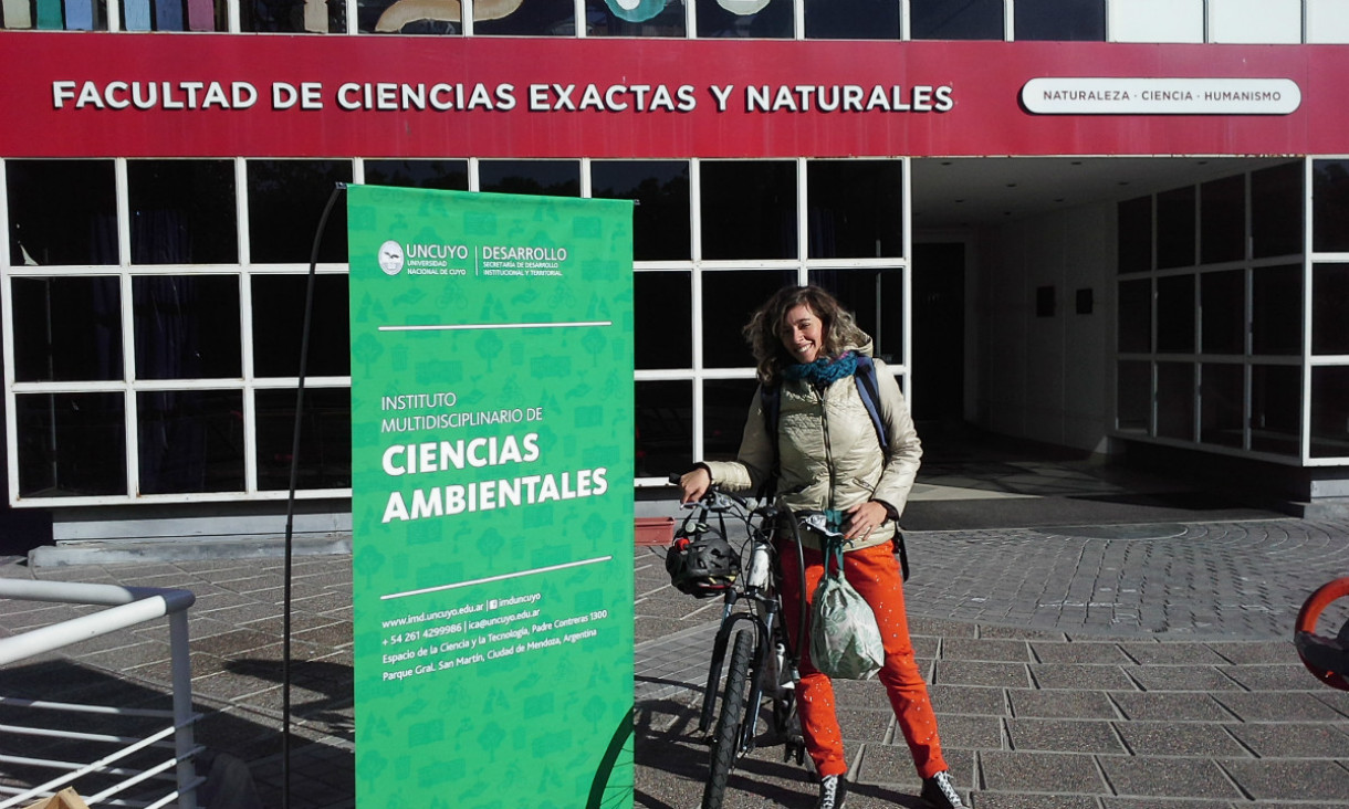 imagen A la UNCUYO en bici, una iniciativa sustentable